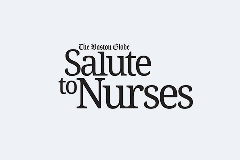 Boston Globe Salute to Nurses logo