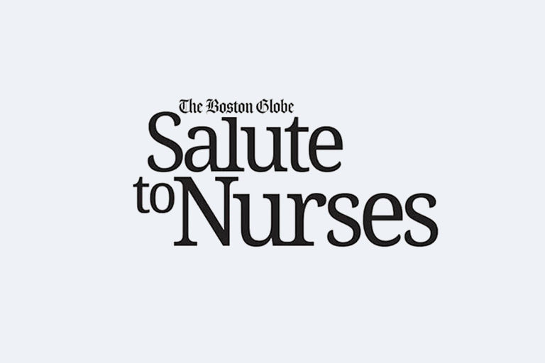 The Boston Globe Salutes 10 CCA Nurses Boston Globe Salute to Nurses logo