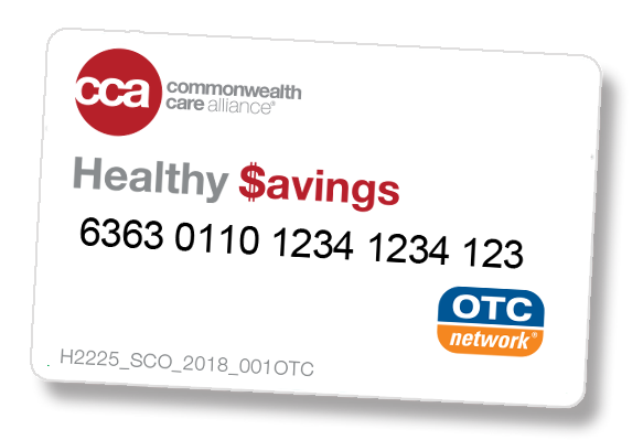 CCA Healthy Savings Card