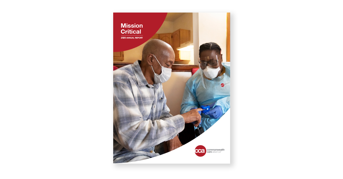 CCA Annual Report Commonwealth Care Alliance