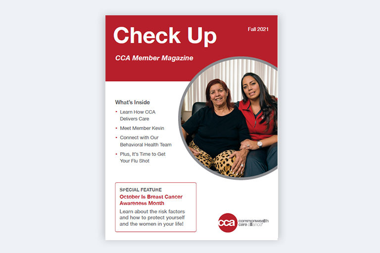 Fall 2021 Check Up Cover