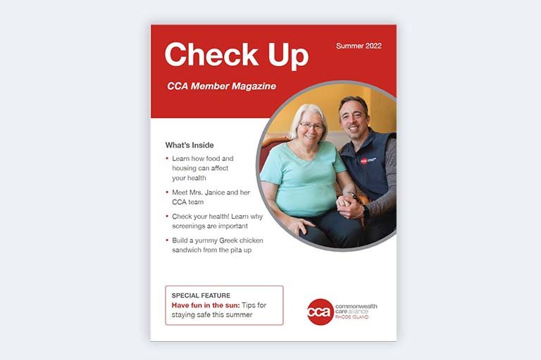 CCA Check Up Magazine - Rhode Island: Summer 2022