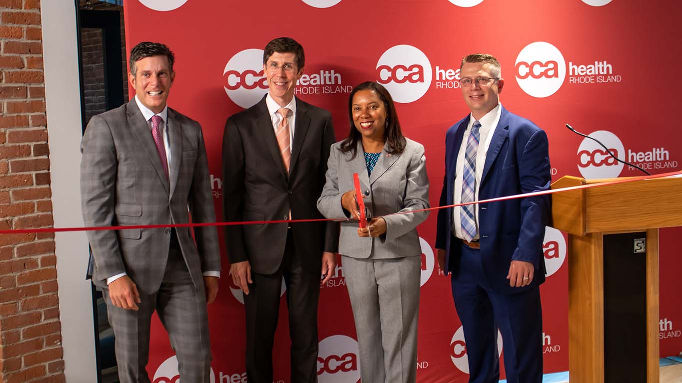 CCA Health Rhode Island holds ribboncutting at Providence headquarters