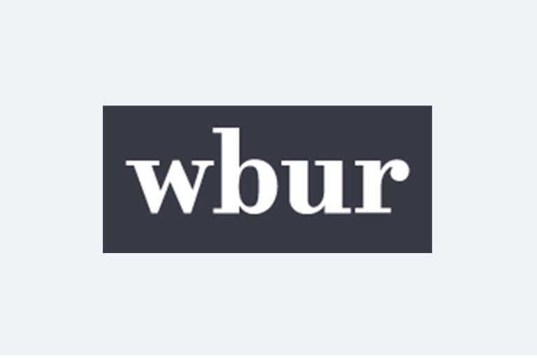 wbur logo black and white